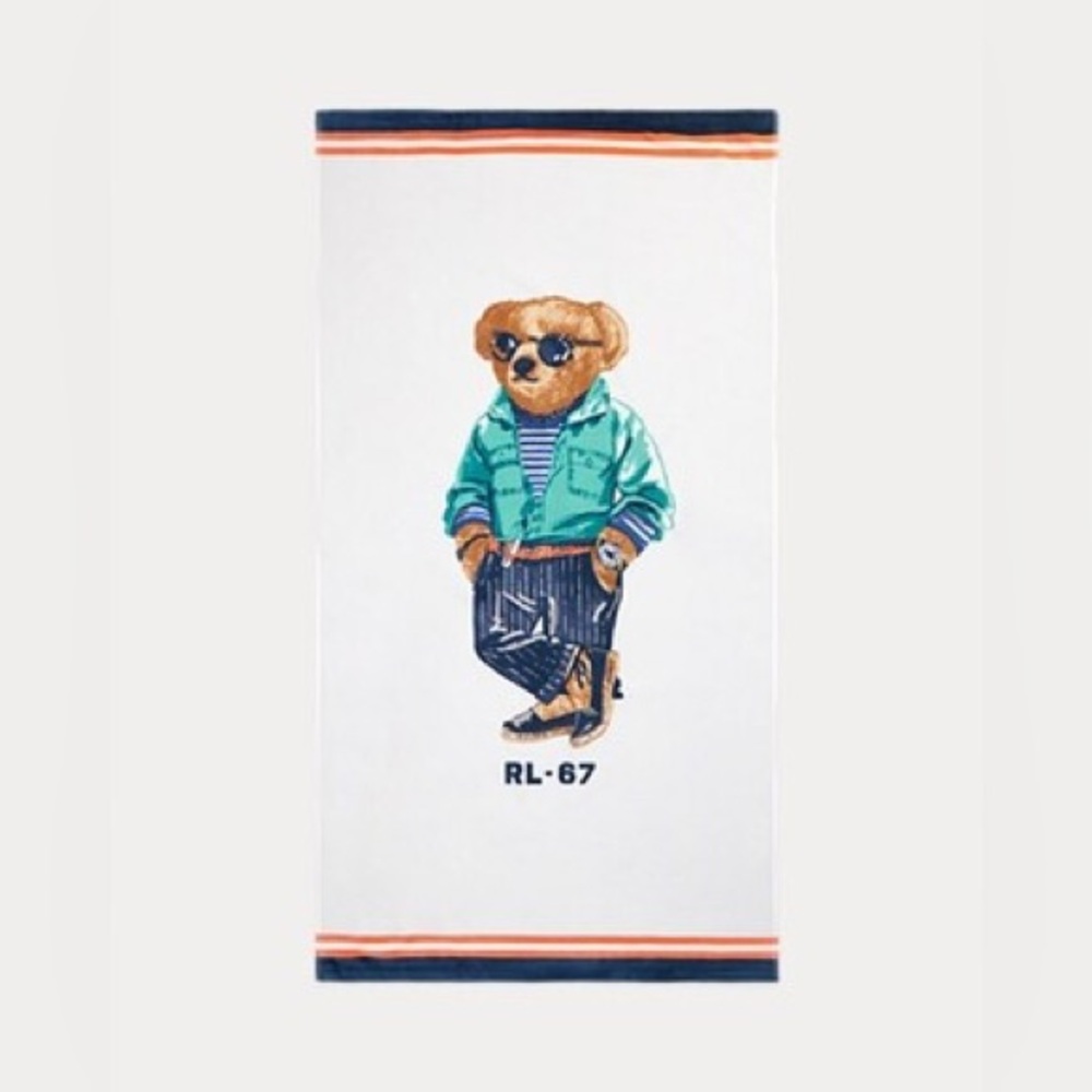 Brand new Polo Ralph Lauren Bear Beach Towel